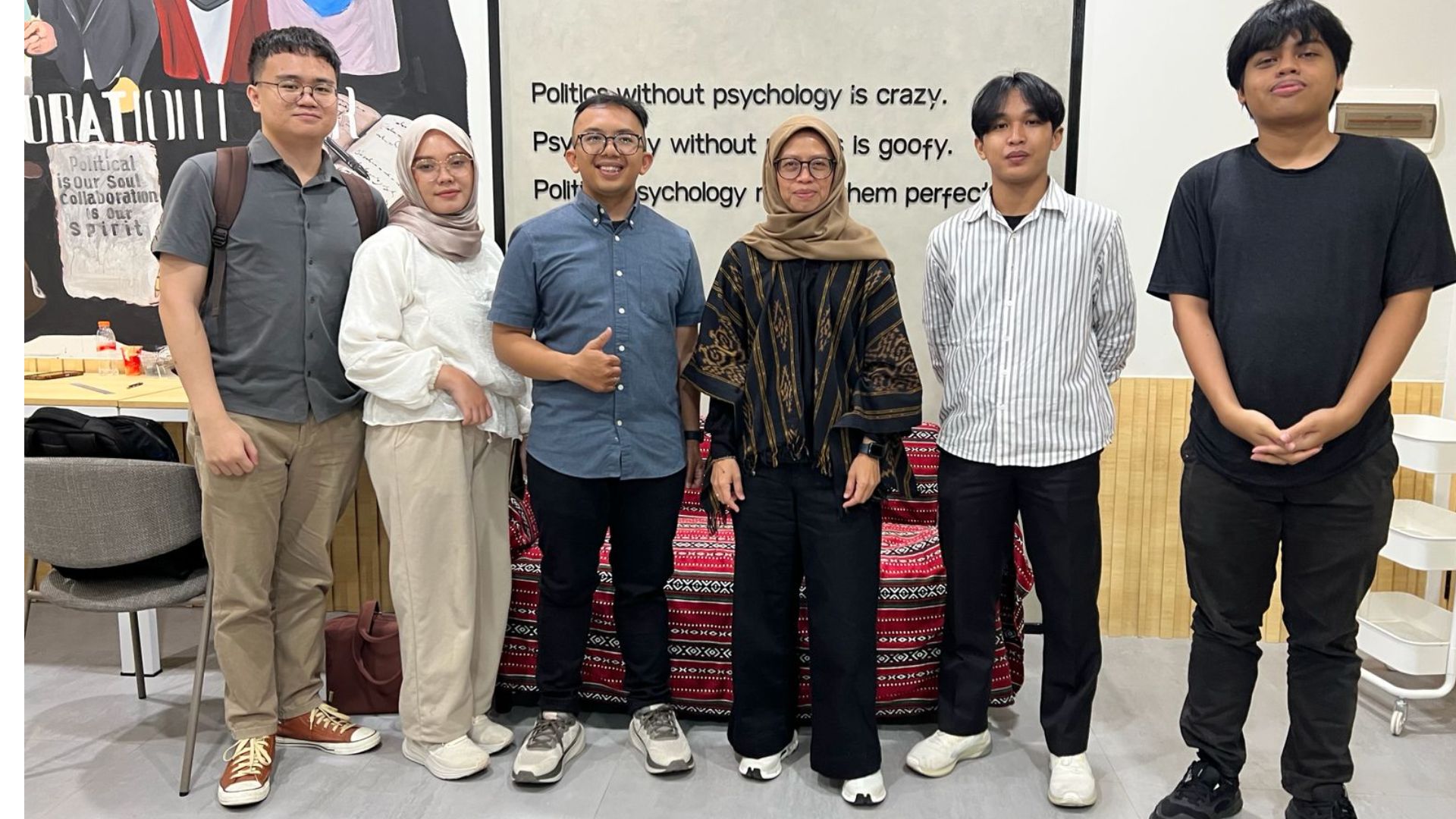 Kunjungan ke Laboratorium Psikologi Politik Universitas Indonesia