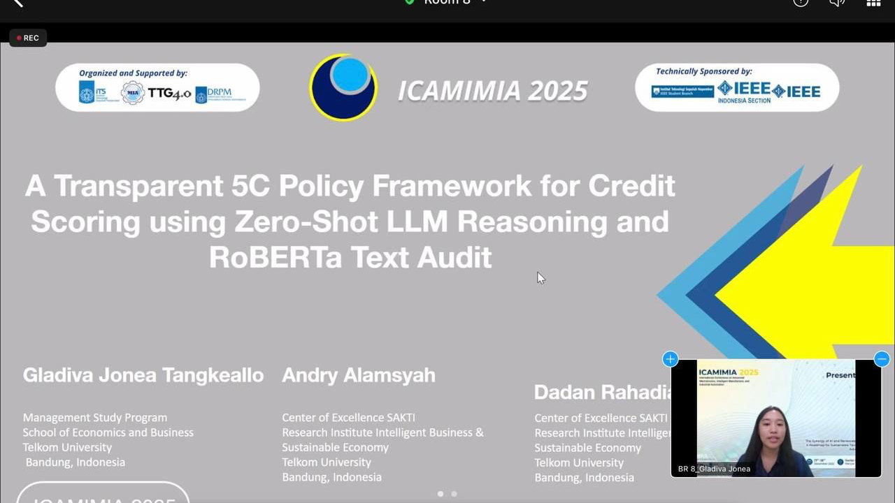 Presentasi paper di ICAMIMIA 2025